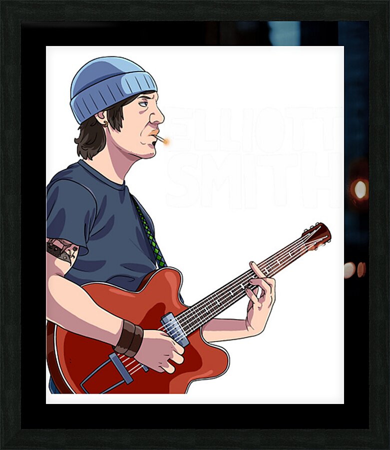 Elliott Smith 20 Picture Frame print