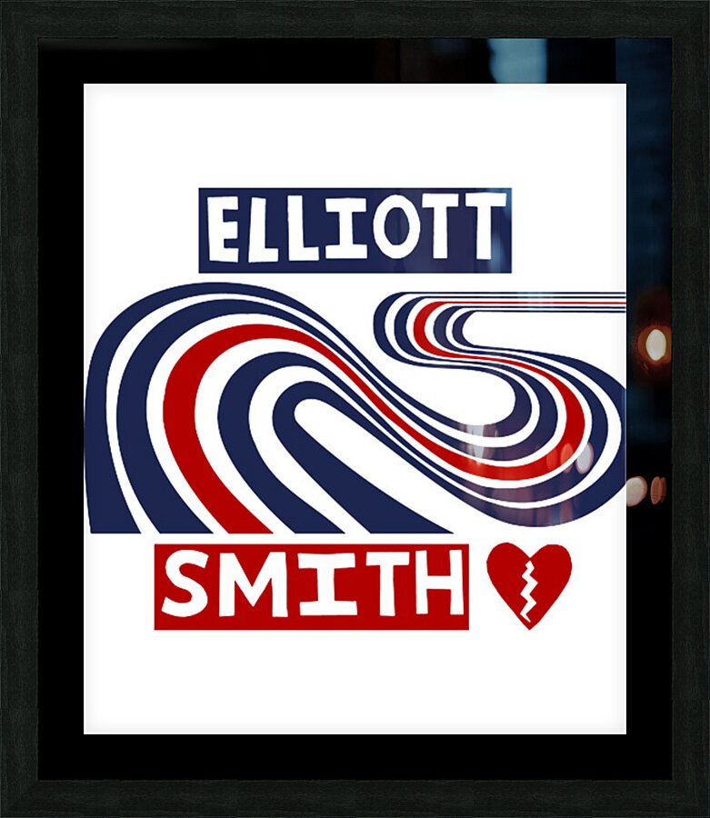 Elliott Smith 21 Picture Frame print