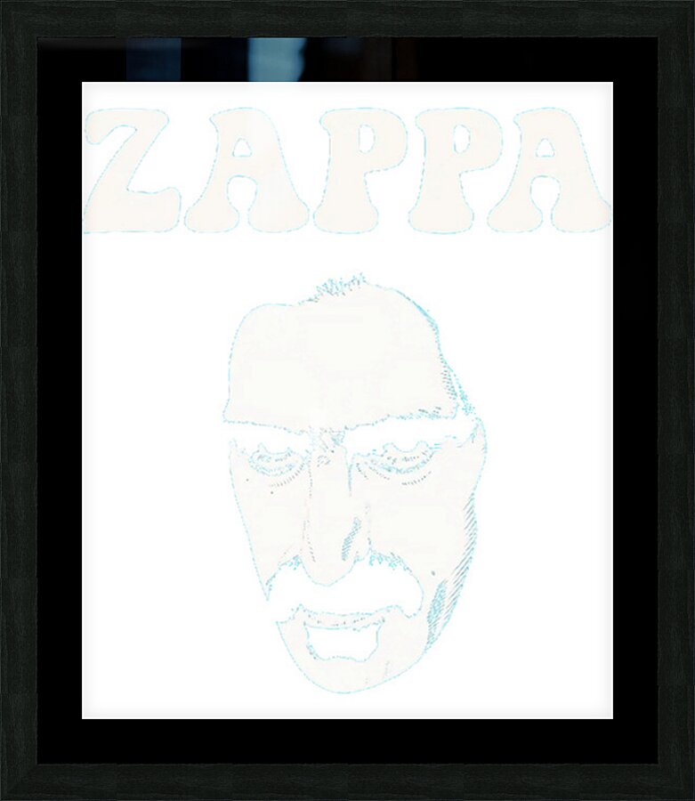Frank Zappa 12 Picture Frame print