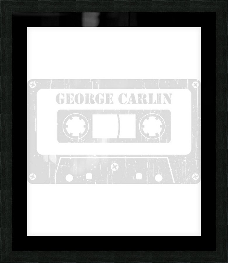 George Carlin 47 Picture Frame print