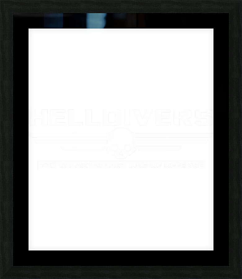 helldivers 23 Picture Frame print