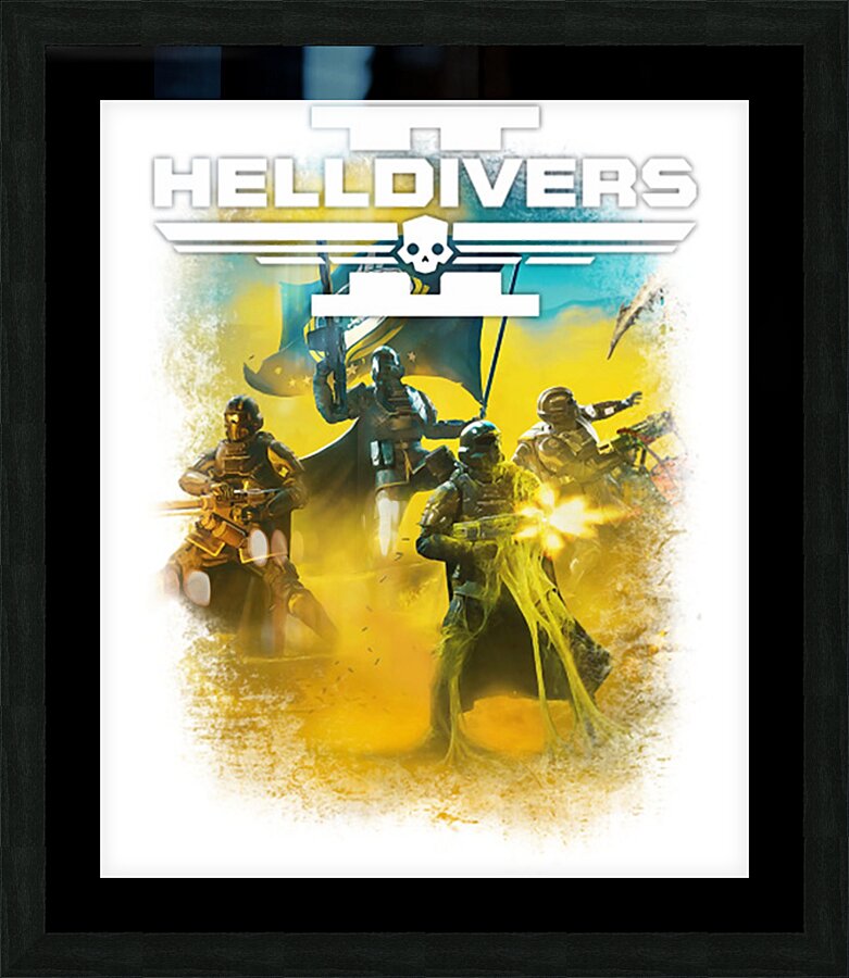 helldivers 29 Picture Frame print