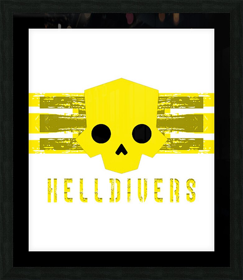 helldivers 44 Picture Frame print