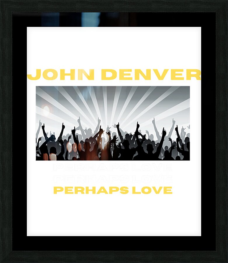 John Denver 5 Picture Frame print
