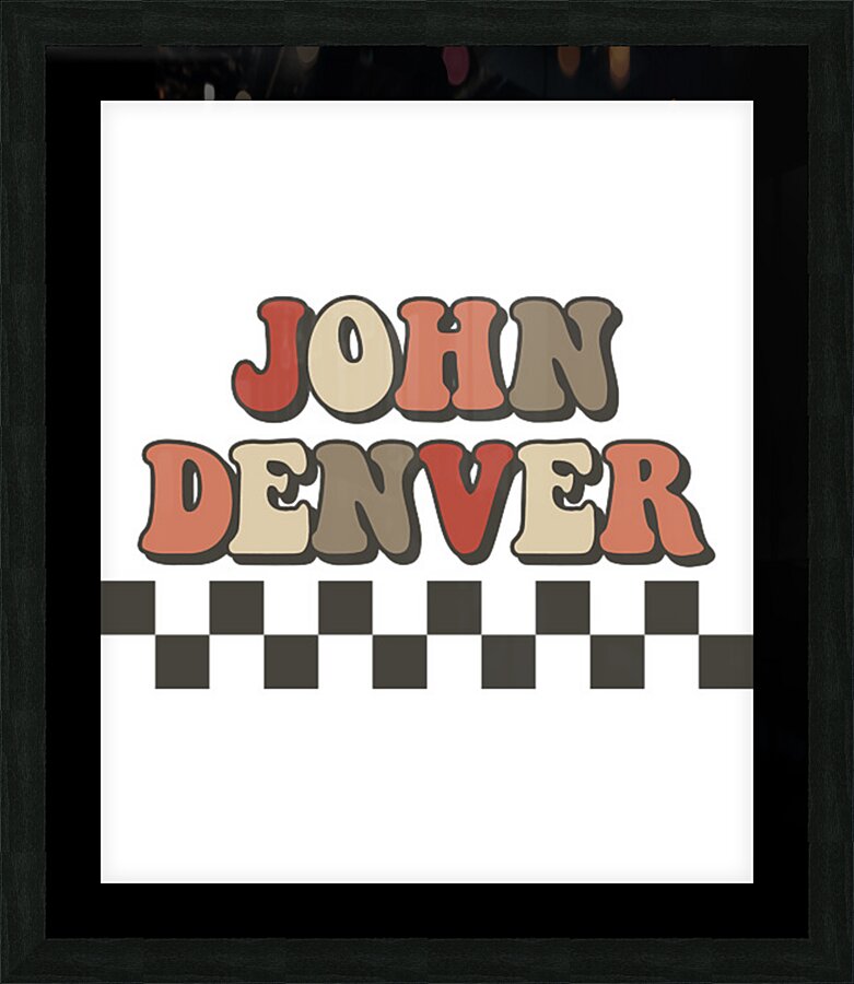 John Denver 8 Picture Frame print