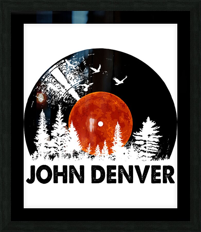 John Denver 11 Picture Frame print
