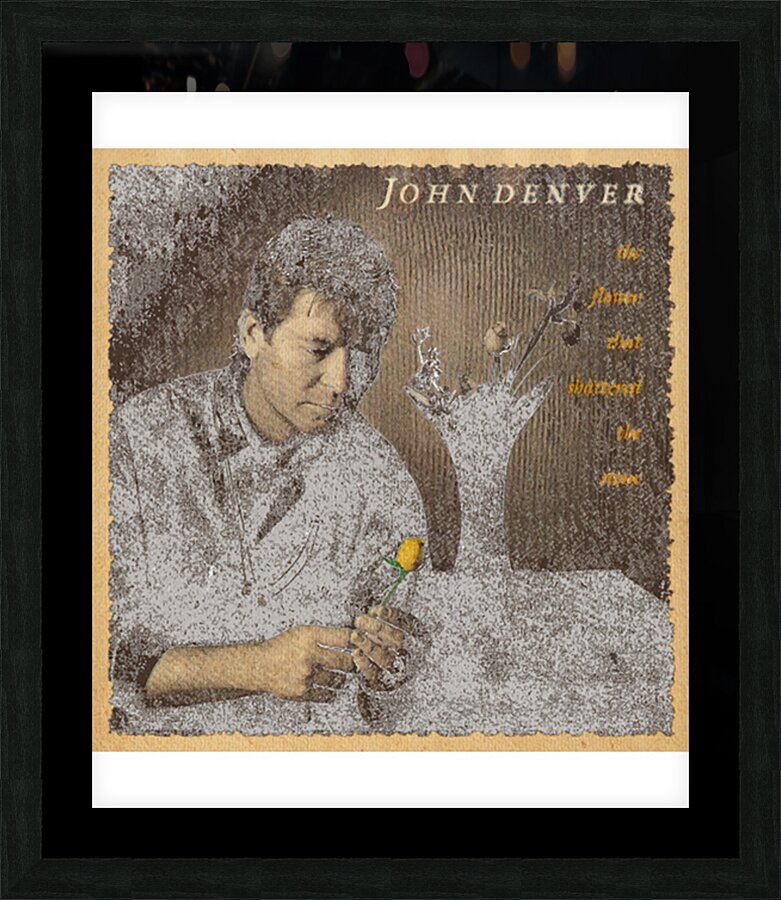 John Denver 16 Picture Frame print