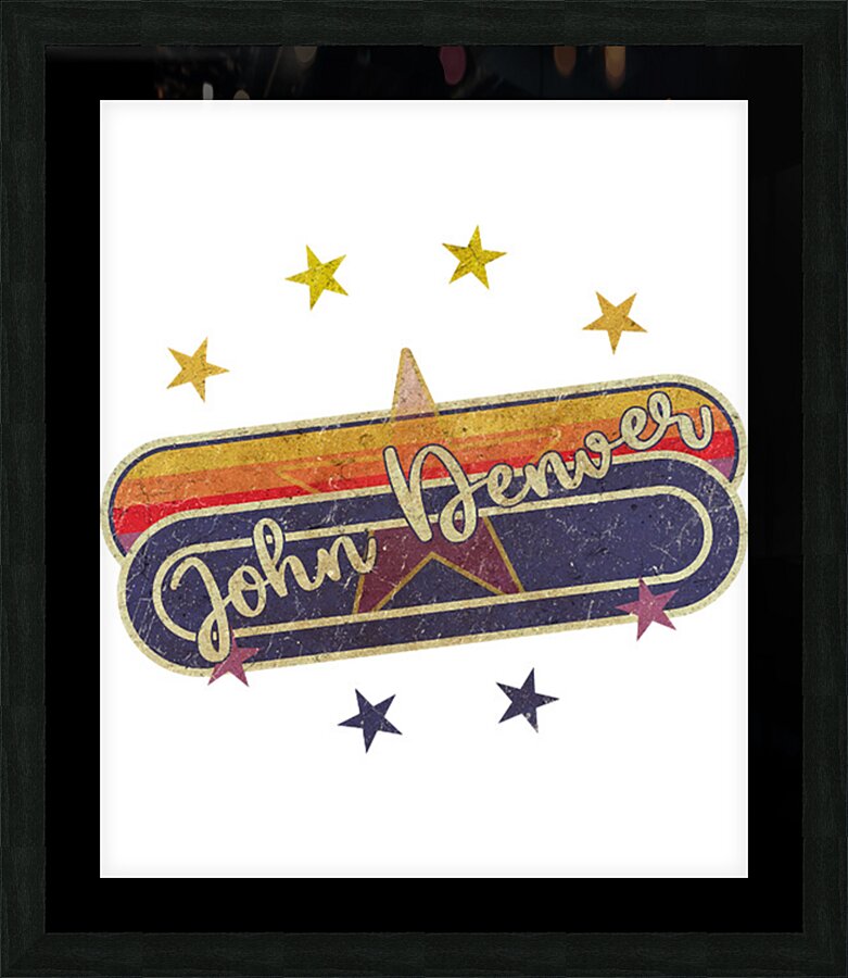 John Denver 22 Picture Frame print