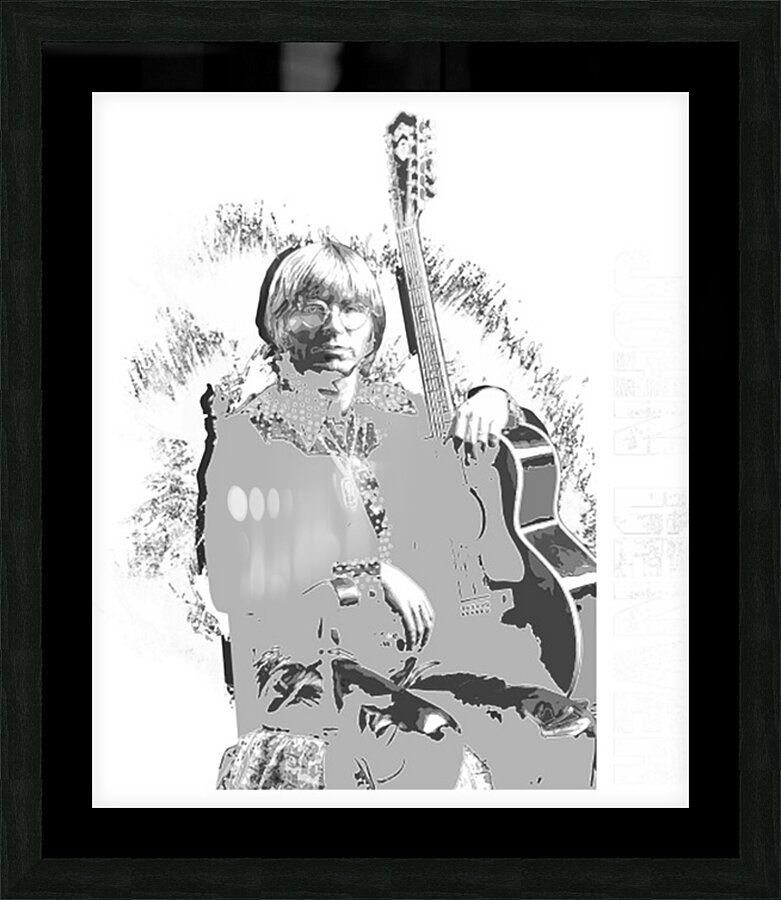 John Denver 23 Picture Frame print