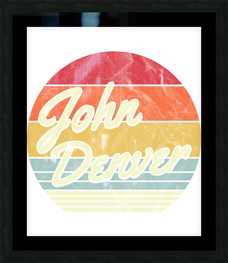 John Denver 27 Picture Frame print