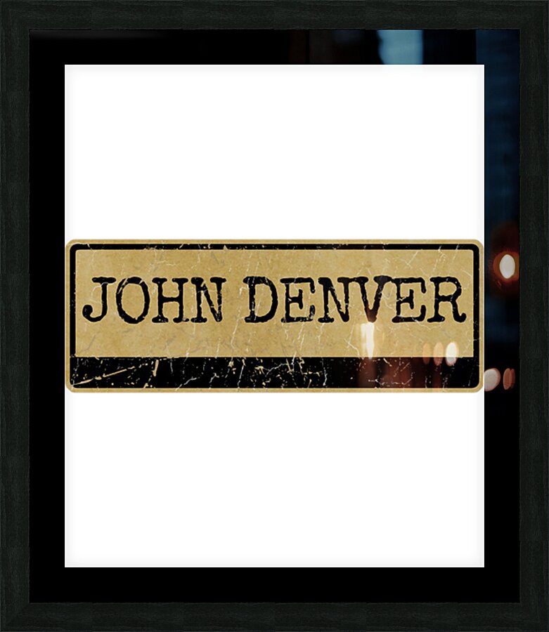 John Denver 29 Picture Frame print