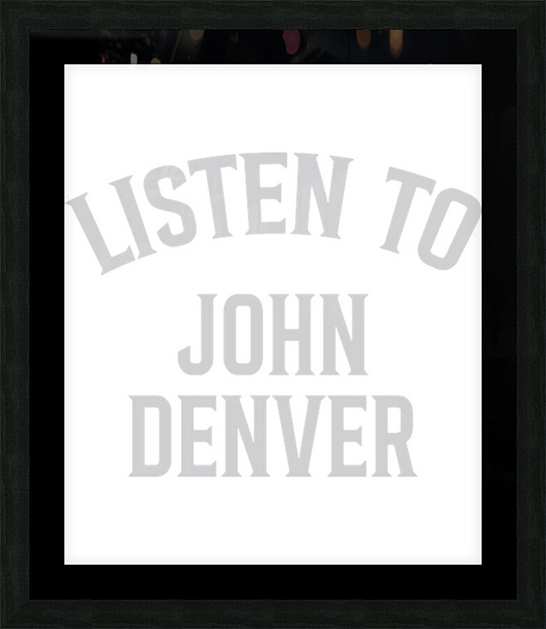 John Denver 35 Picture Frame print