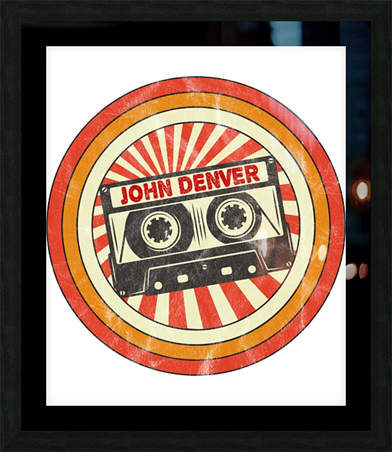 John Denver 37 Picture Frame print