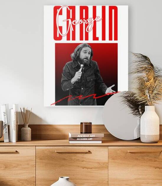 George Carlin 3 by DianeSSkelton