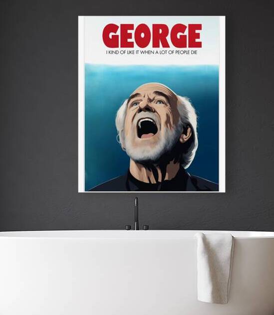 George Carlin 33 by DianeSSkelton