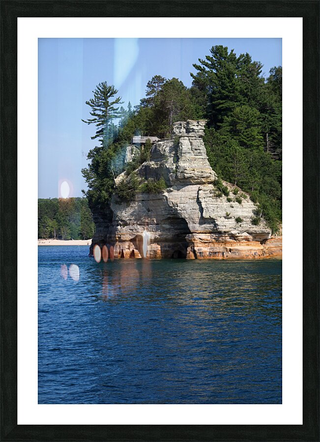 Pictured Rocks 2 Picture Frame print