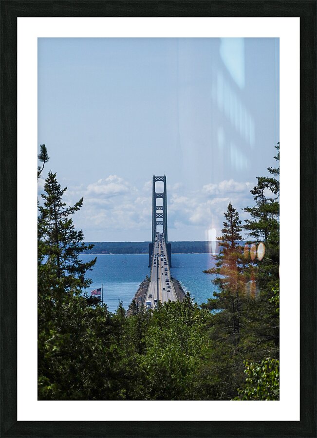 Mighty Mac Lookout Picture Frame print