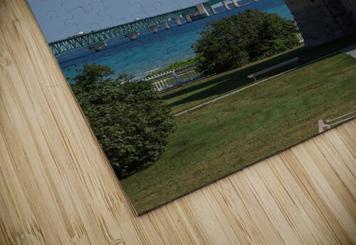 Old Mackinaw Point Lighthouse  Caleb Pentoney Star Focus Photography puzzle