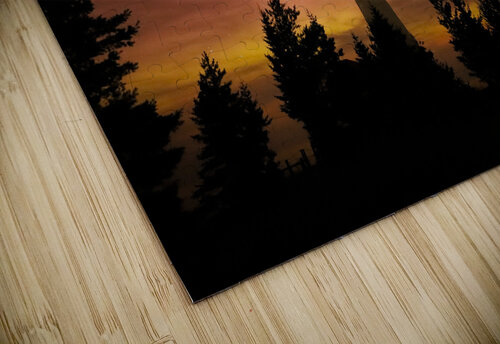 Crisp Point Aurora  Caleb Pentoney Star Focus Photography puzzle