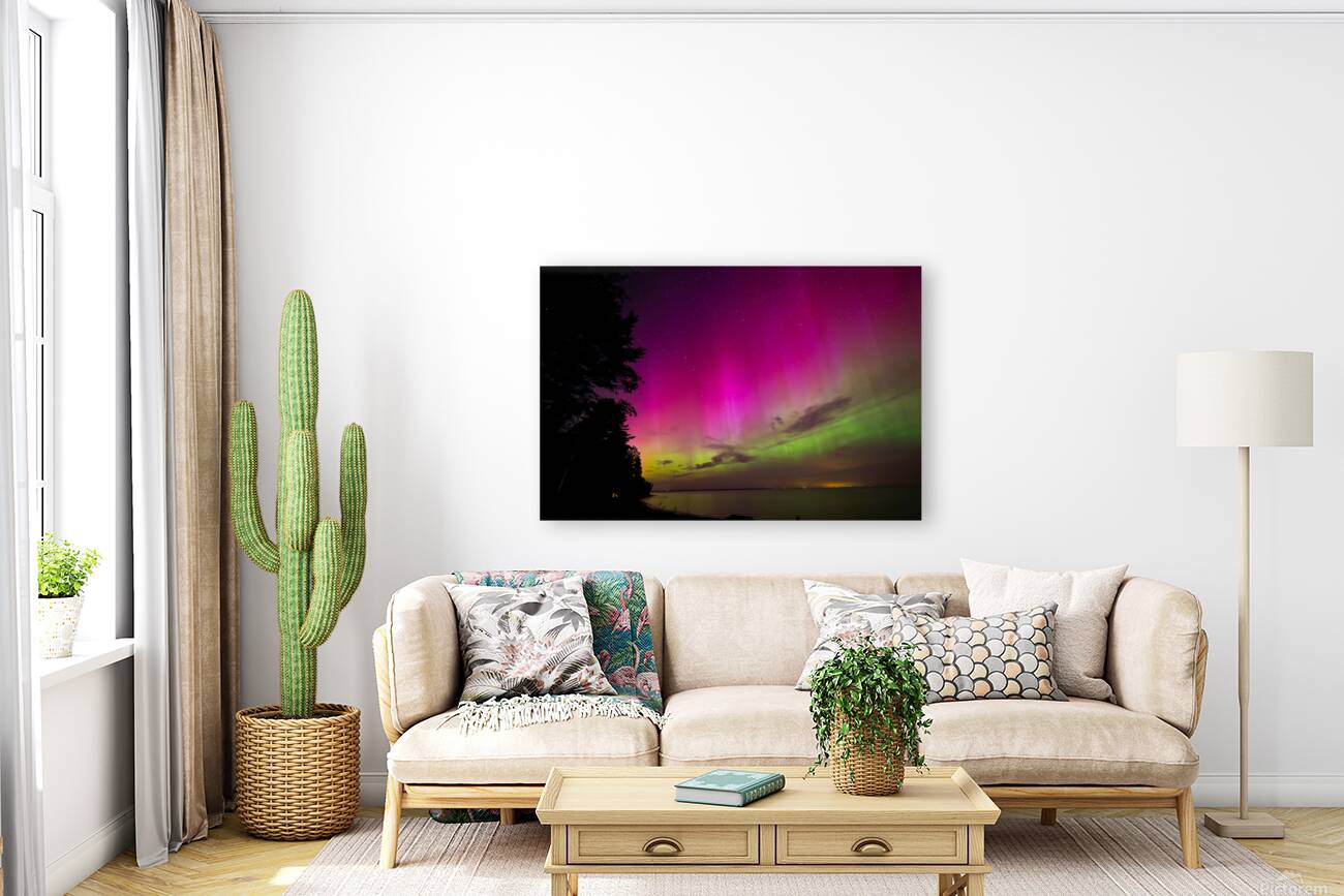 Lake Huron Aurora 2 Reproduction