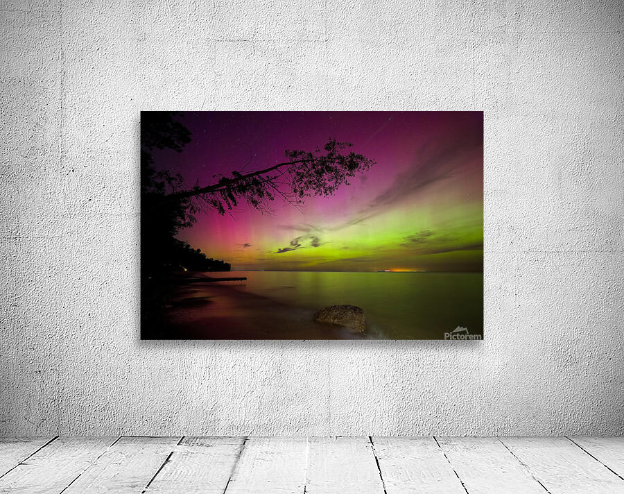 Lake Huron Aurora  Wall Preview