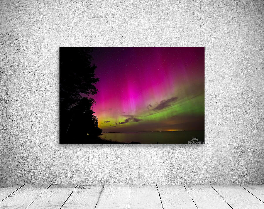 Lake Huron Aurora 2 Wall Preview