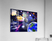 Future Cosmic Voyages Acrylic Print