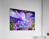 New Cosmic City Acrylic Print