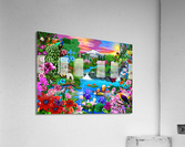 Oriental Paradise Acrylic Print