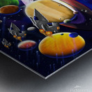 Future Cosmic Voyages Metal print