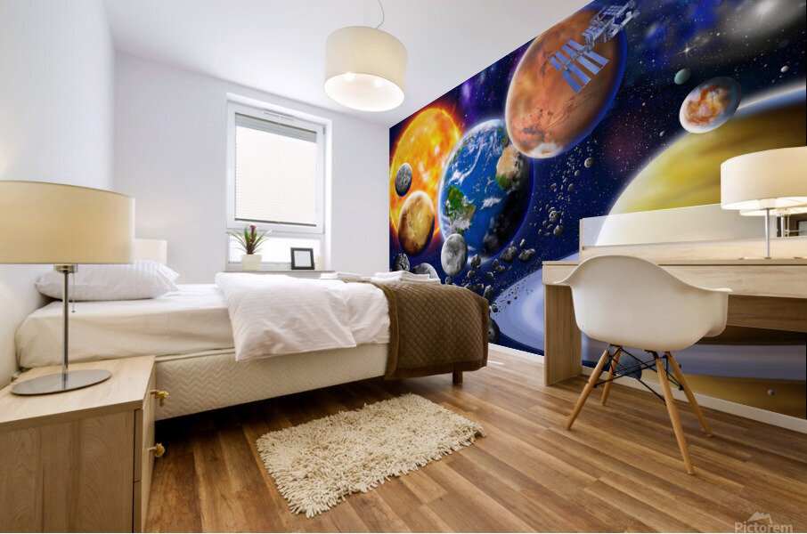 The Planets Mural print