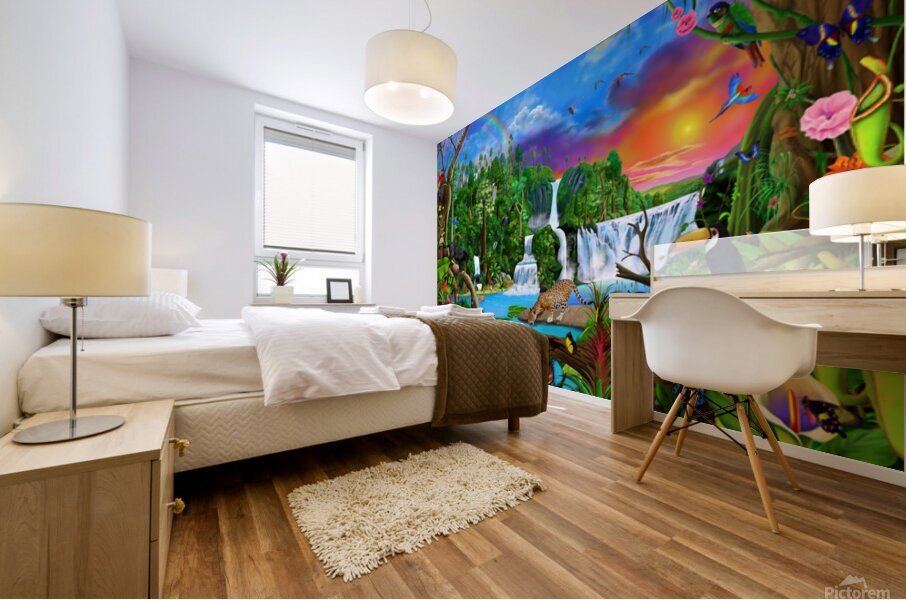 The Amazing Amazon Mural print