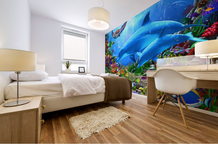 Wondrous Ocean Mural print