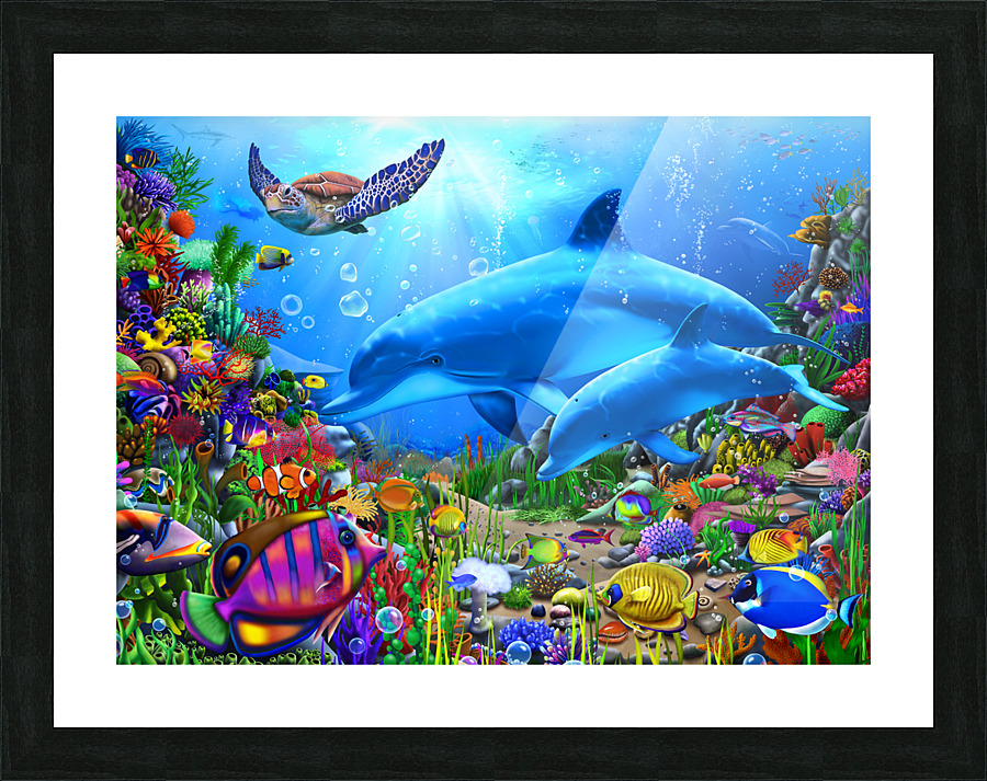Wondrous Ocean Picture Frame print
