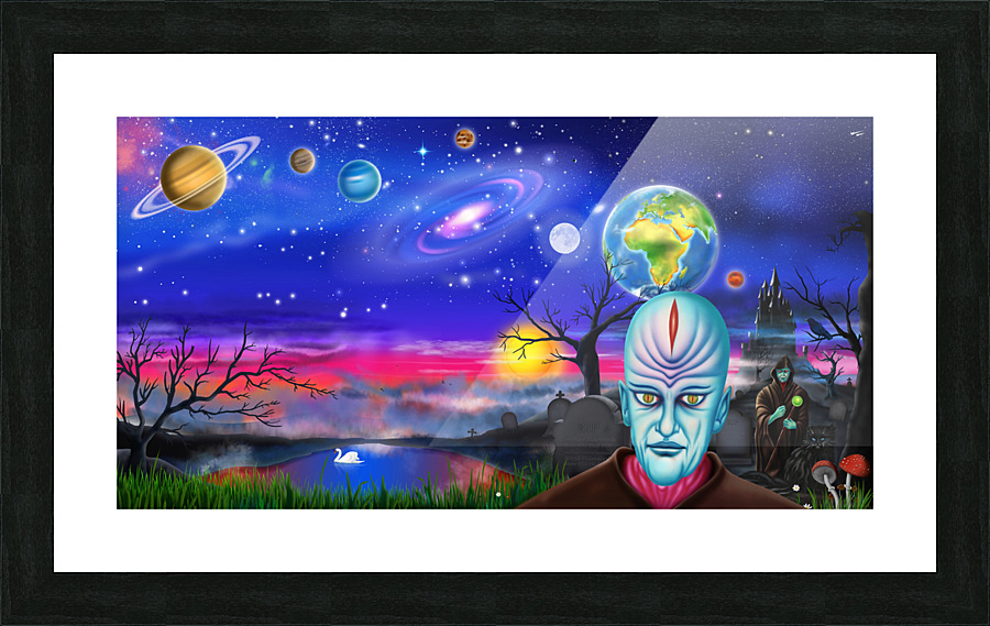Devine Justice Picture Frame print