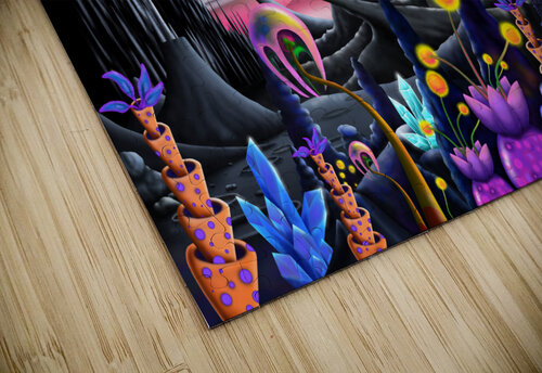 Alien Moon City GeraldNewtonCosmicArt puzzle