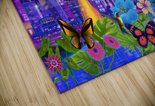 Galactic City GeraldNewtonCosmicArt puzzle