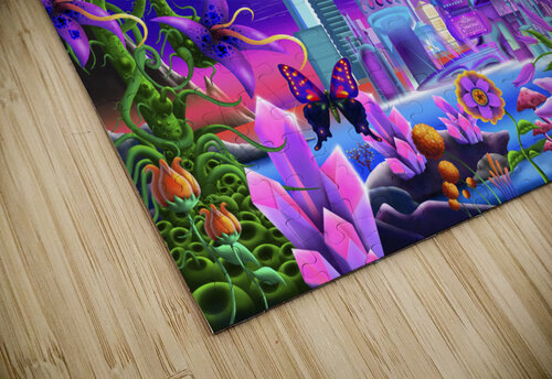 New Cosmic City GeraldNewtonCosmicArt puzzle