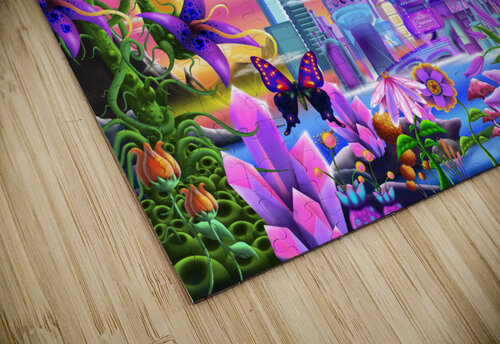 The Cosmic City GeraldNewtonCosmicArt puzzle
