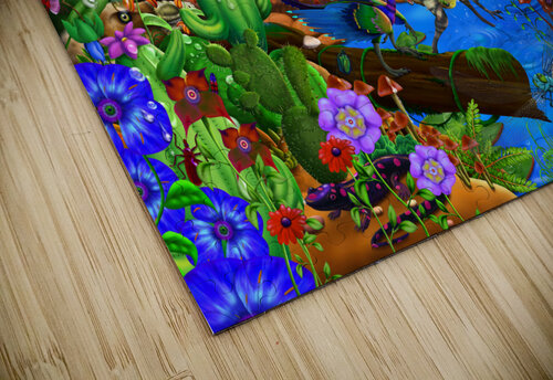 Prehistoric Wonders GeraldNewtonCosmicArt puzzle