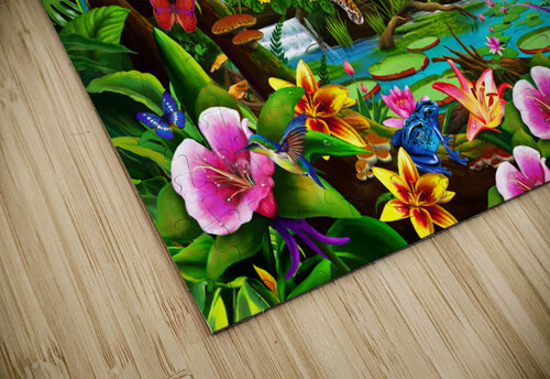 Rainforest Beauty GeraldNewtonCosmicArt puzzle