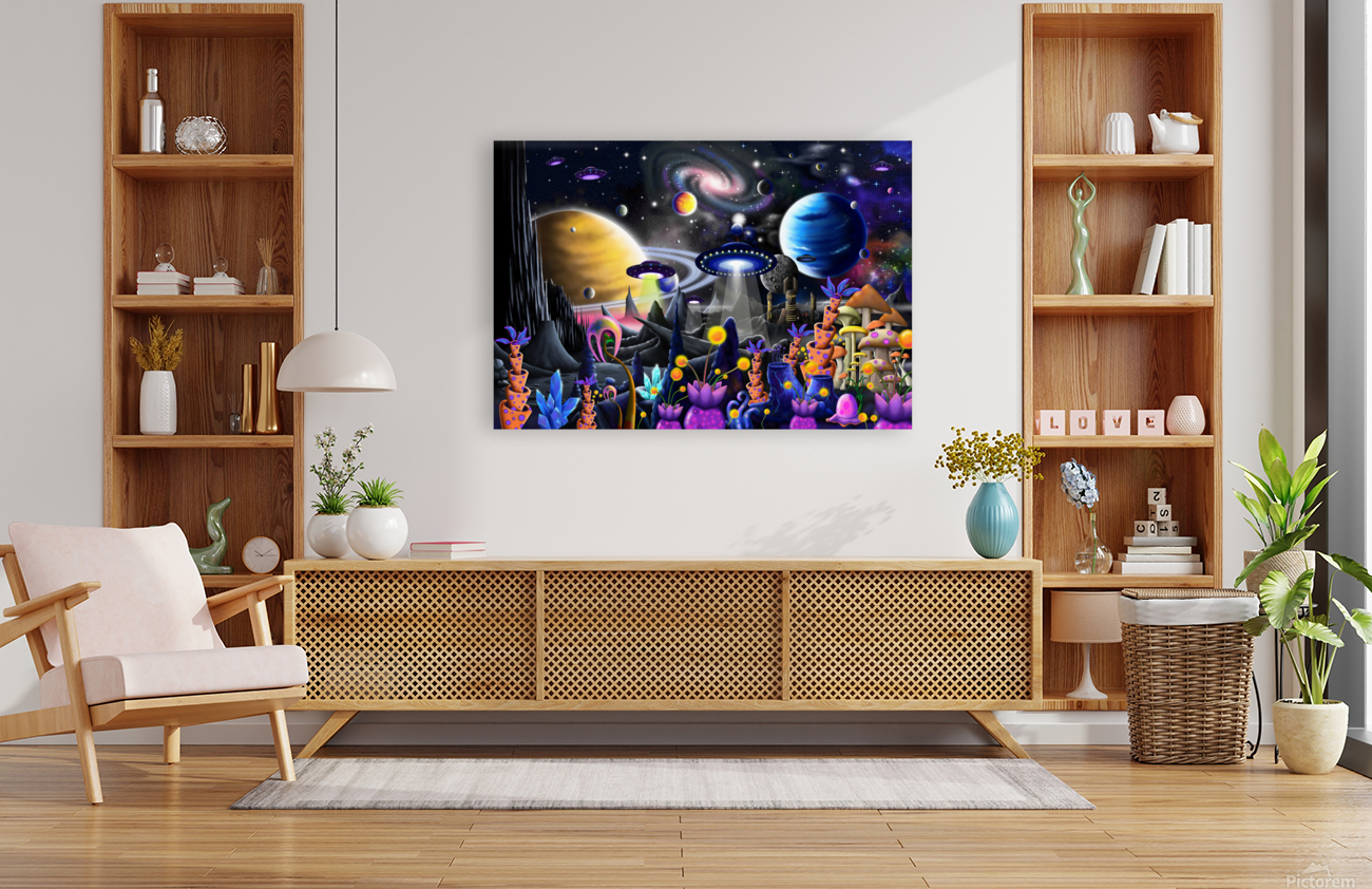 Alien Moon City Reproduction