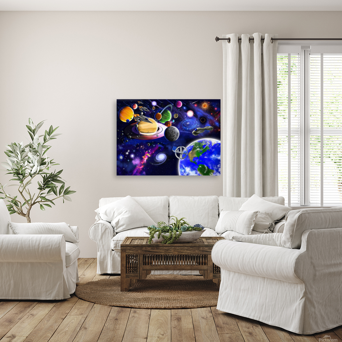 Future Cosmic Voyages Reproduction