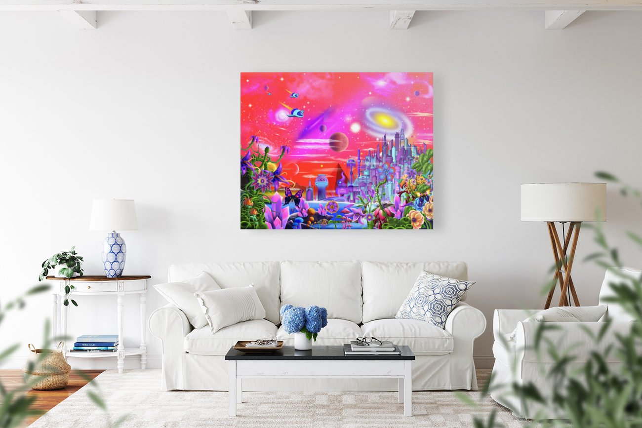 Intergalactic City Reproduction