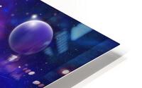 Nebulous Planets HD Metal print