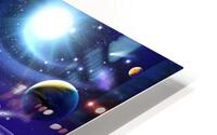 Galactic City HD Metal print