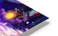 Futuristic Paradise HD Metal print