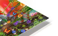 Jungle Frogs Extended HD Metal print