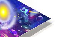 The Cosmic City HD Metal print