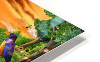 Sunshine Birds HD Metal print